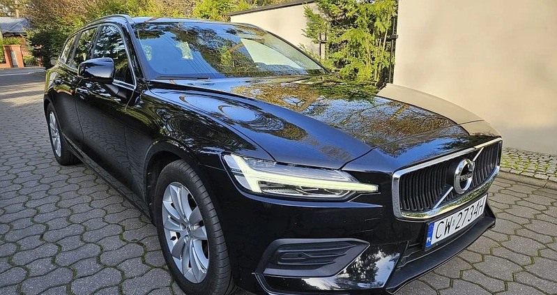 Volvo V60 cena 88000 przebieg: 161000, rok produkcji 2019 z Włocławek małe 277